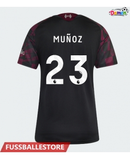 Günstige Liverpool Victor Munoz #23 3rd trikot Damen 2026-27 Kurzarm